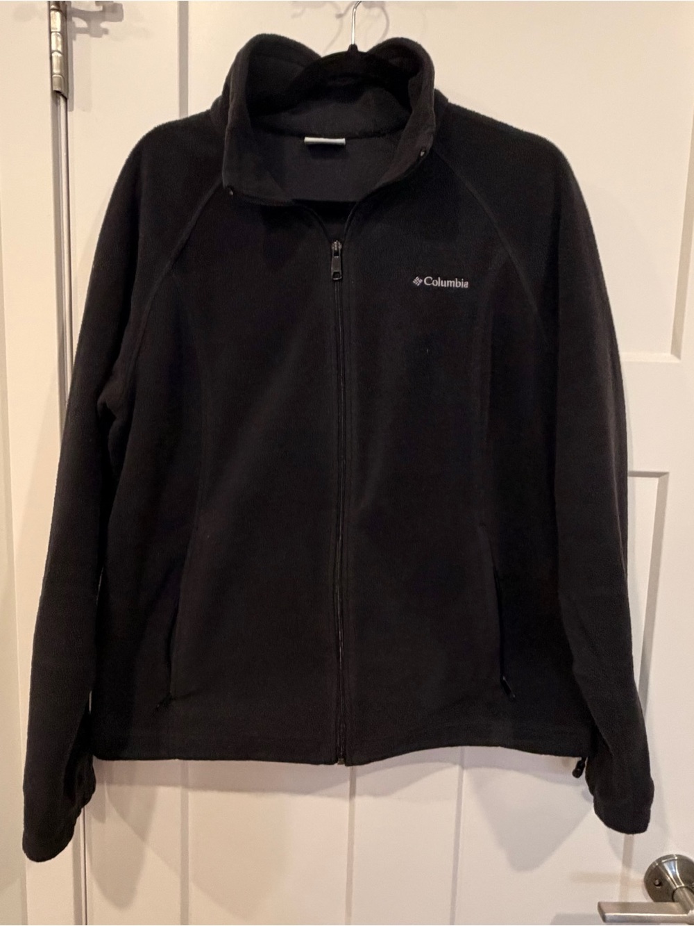 Columbia Black Full-Zip Fleece Jacket